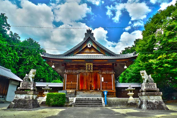 A small temple in South Toyota, Aichi, Japan